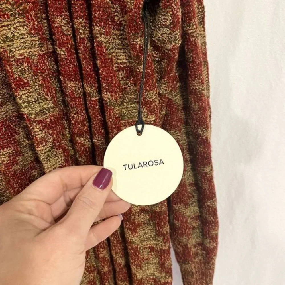 Tularosa x REVOLVE Annie‎ Long Knit Coat in Rowland Size Small NWT